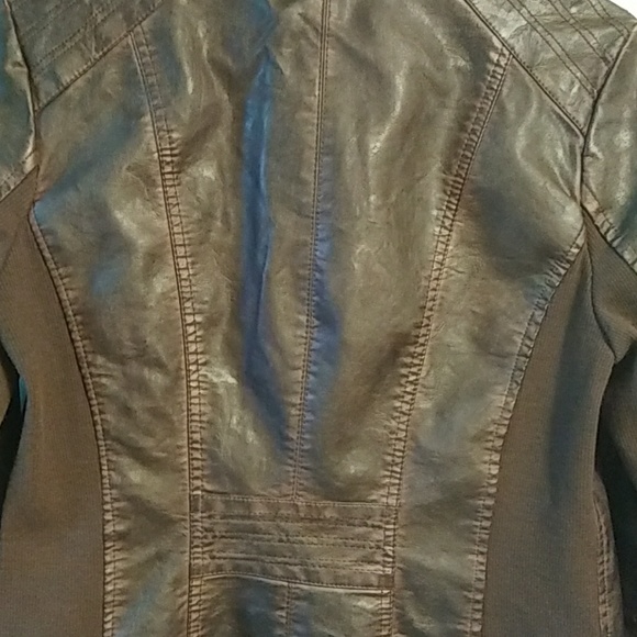 🔥Soft Faux Leather Moto Jacket - Picture 6 of 6